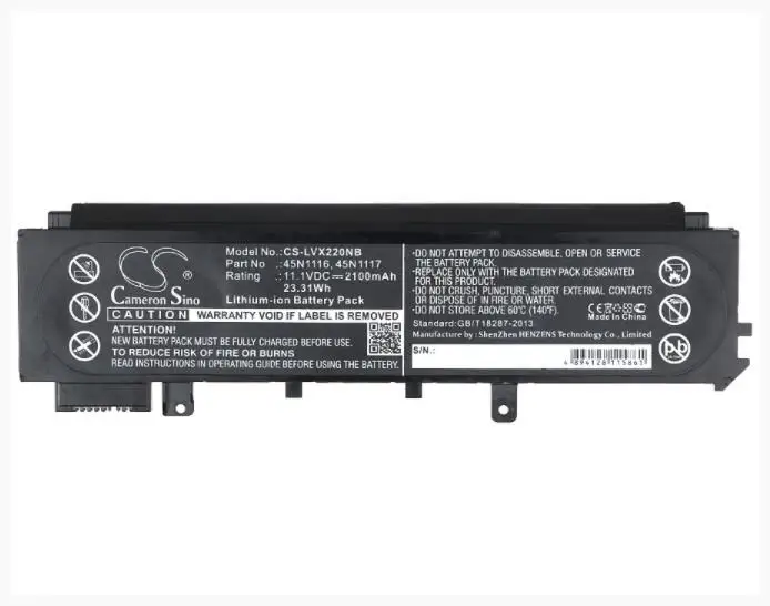 Аккумулятор Cameron Sino 2100 мАч для LENOVO Thinkpad X230s ультрабук с сенсорным экраном X240s