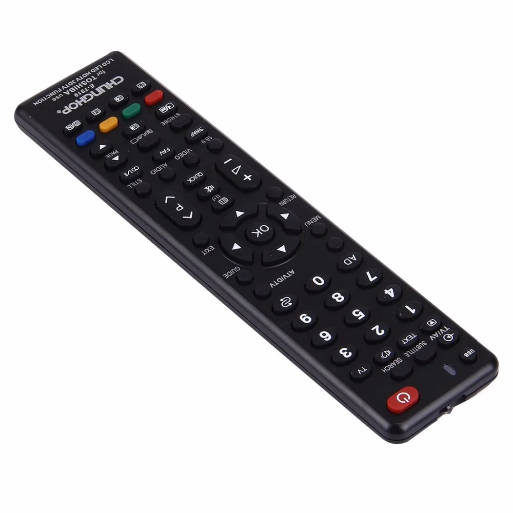 Универсальный пульт дистанционного управления CHUNGHOP E-T919 для TOSHIBA LED TV / LCD HDTV 3DTV |