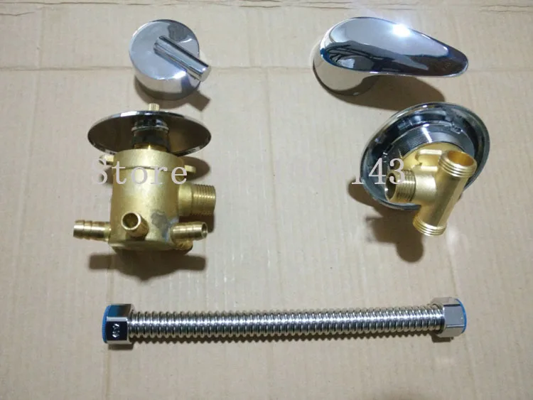 Смеситель для душа с 5 режимами интубации и трубкой смеситель ванной комнаты 3/4/5