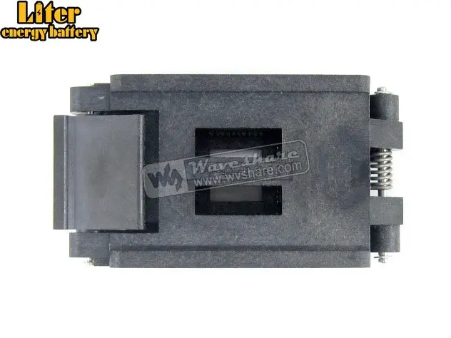 QFP44 TQFP44 LQFP44 PQFP44 FPQ 44 0.8 16A Enplas QFP IC Тесты burn в гнездо адаптера|Демонстрационные