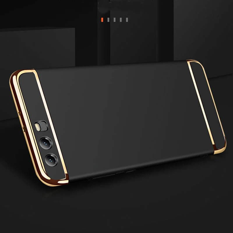 Yiesom для Huawei P 10 случай 3 в 1 Гибридный Жесткий ПК Матовый Телефон задняя крышка P10 /p10