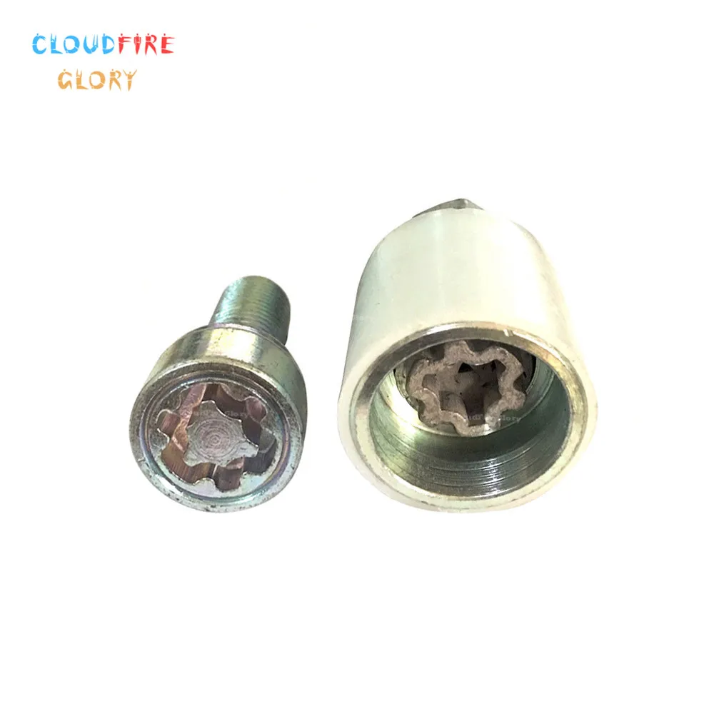 Замок для колеса CloudFireGlory 4F0698139C 806x2 Противоугонный винт шнек и инструмент ключей