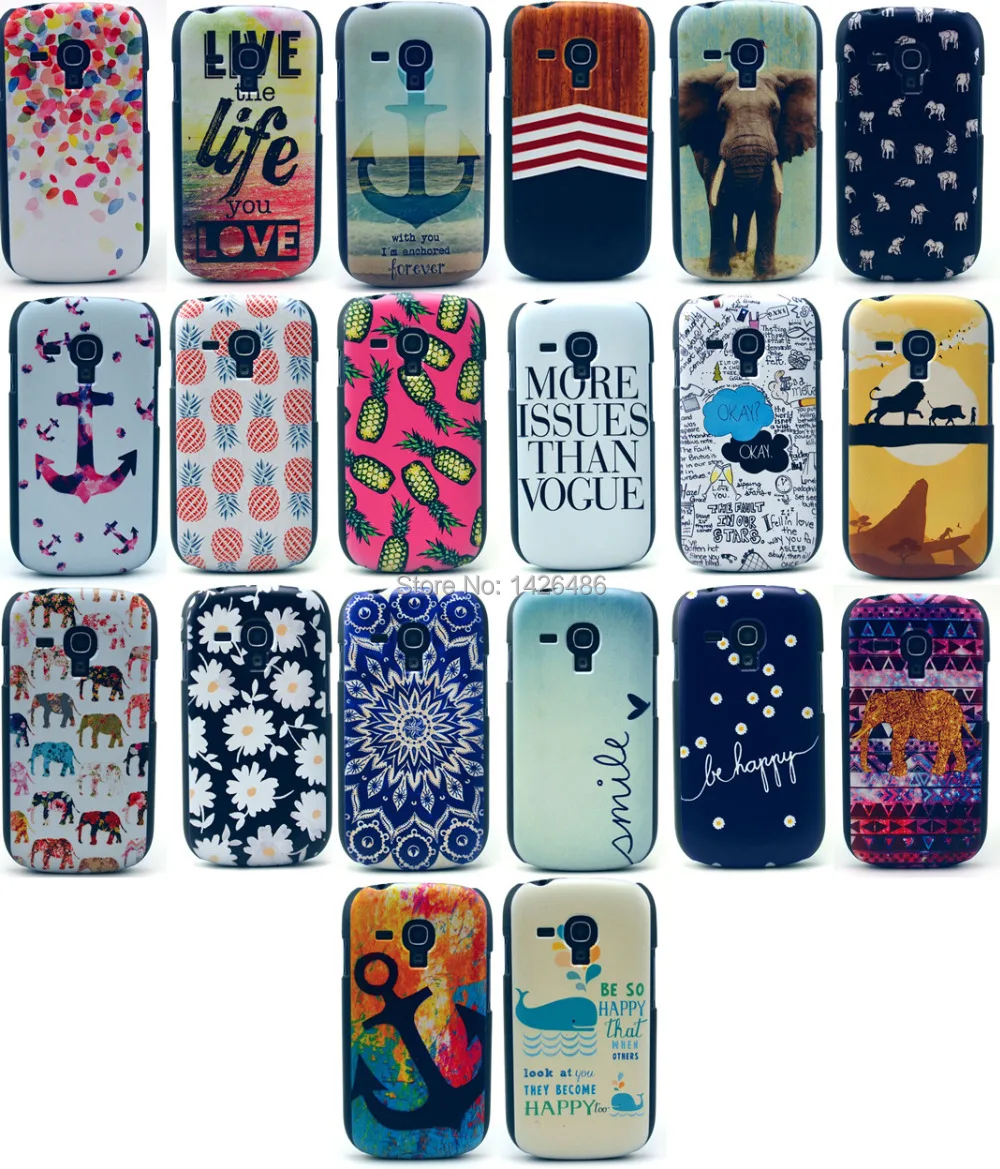 Чехол для Samsung Galaxy S3 mini I8190 S3Mini пластик жёсткая задняя часть чехол сова элегантный