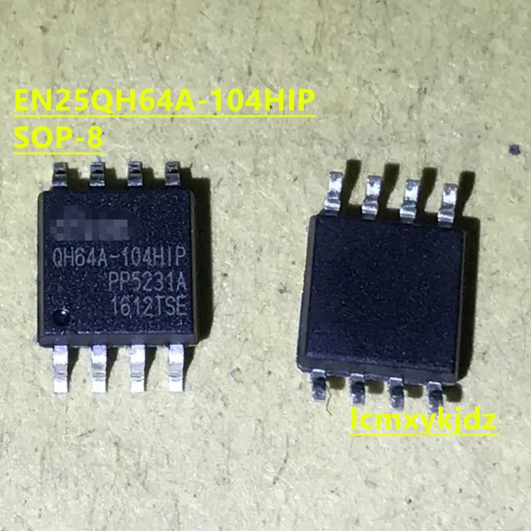1 шт./лот EN25QH64A 104HIP = EN25Q64 QH64A Q64 лапками углублением SOP 8 новый оригинальный продукт