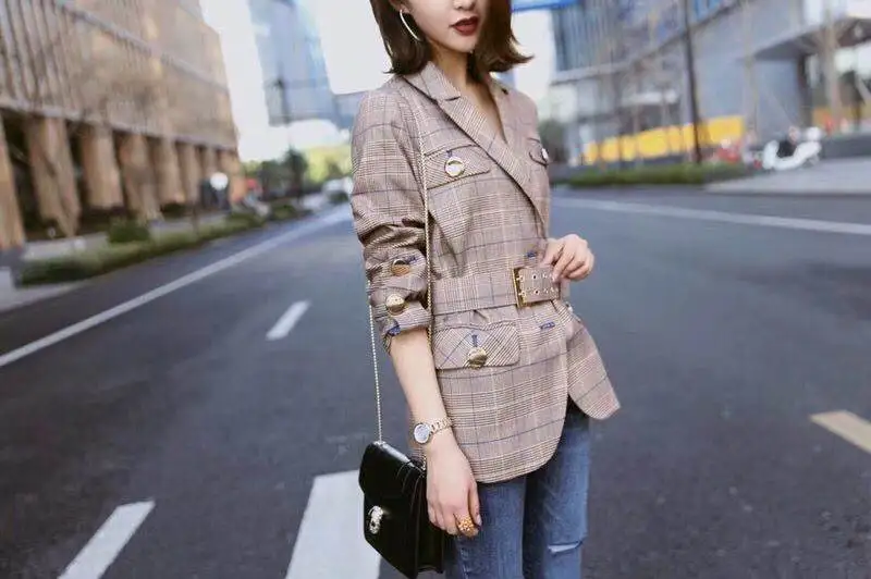 Новая женская куртка Весна и зима 2019 Harajuku пальто Уличная куртки одежда плюс