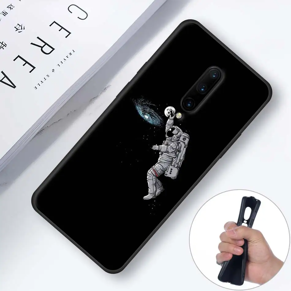 Мягкий чехол для OnePlus 7 8 Nord N100 N10 8T 7T Pro 5G Z силиконовый телефона черный из ТПУ