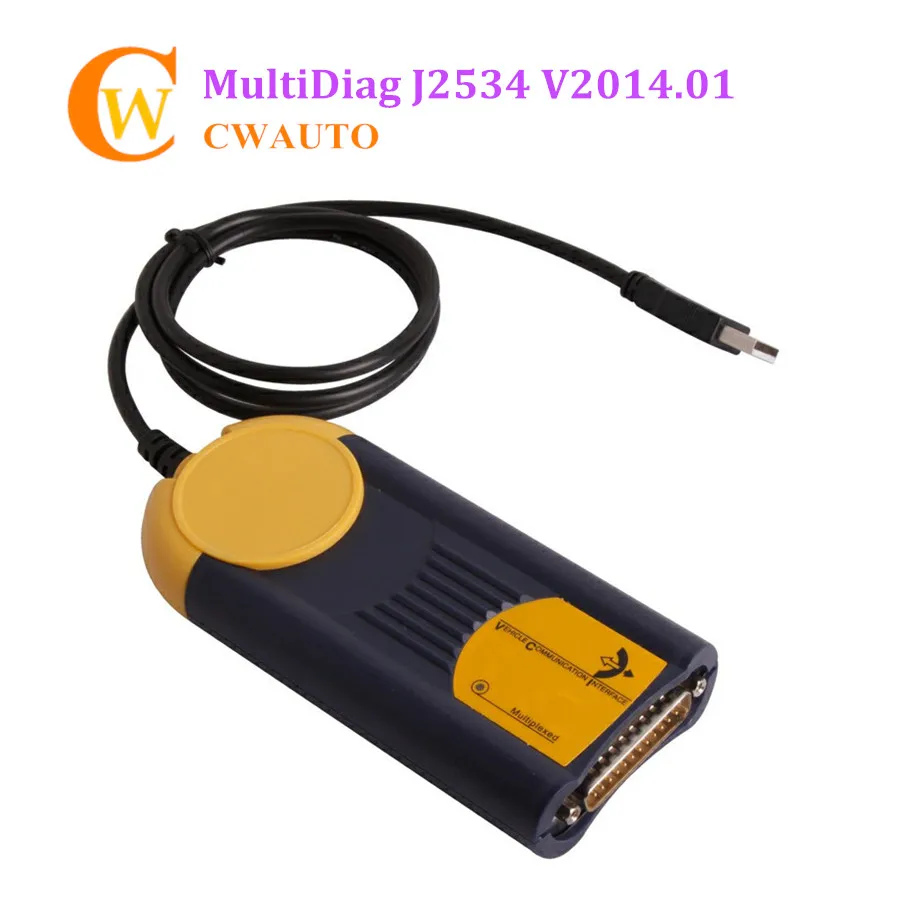 Многодиагональное устройство доступа J2534 Pass Thru OBD2 V2018.3 поддержка 23 брендов