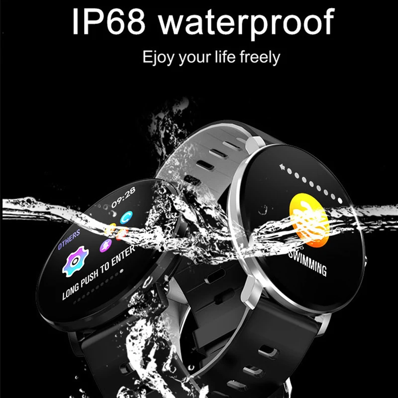K9 Смарт-часы 1 3 дюймов Full Touch 2 5 D дисплей экран умный Браслет монитор сердечного