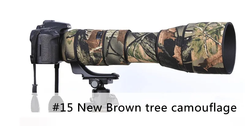 ROLANPRO чехол для объектива камеры Камуфляжный для SIGMA 150-600 мм F5-6.3 DG OS HSM спортивный защитный чехол