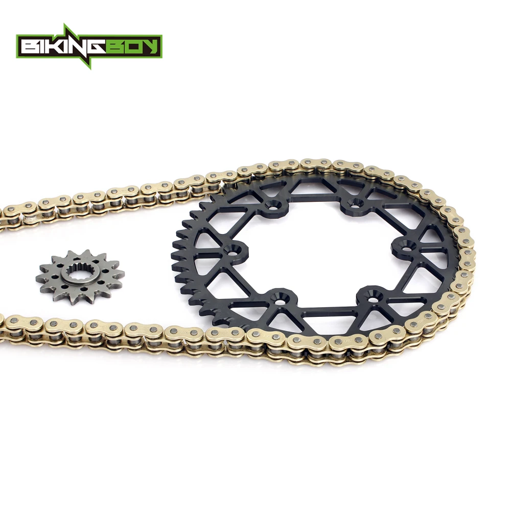 BIKINGBOY для HUSABERG FE 250 13 2014 TE 300 11 14 450 08 Передняя T Задняя звездочка 48T 52T 520 120 звенья X ring
