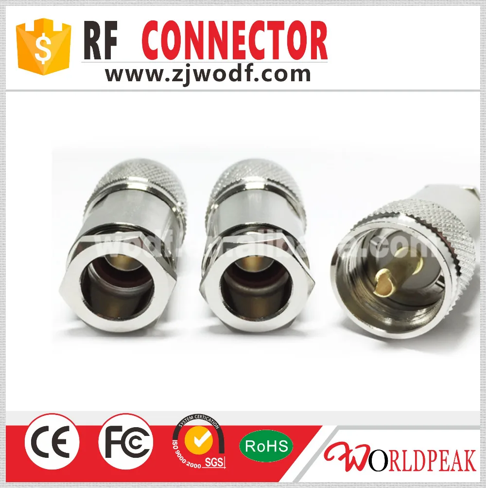 Бесплатная доставка 5 шт. PL259 UHF прямой штекер RG213 RG214 Кабельный разъем |