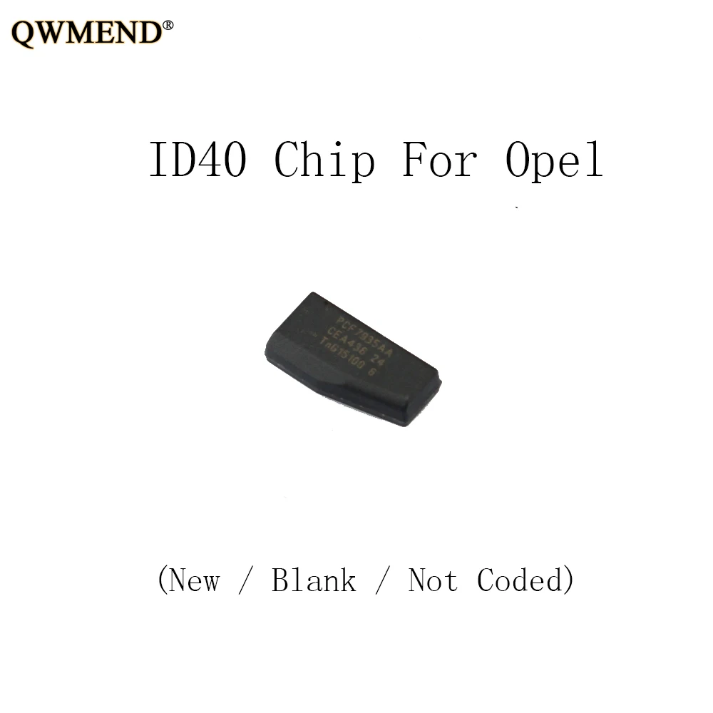 QWMEND ID40 транспондер чип для Vauxhall Opel Astra Vectra Zafira (новый/пустой/не кодированный)|chip|chip