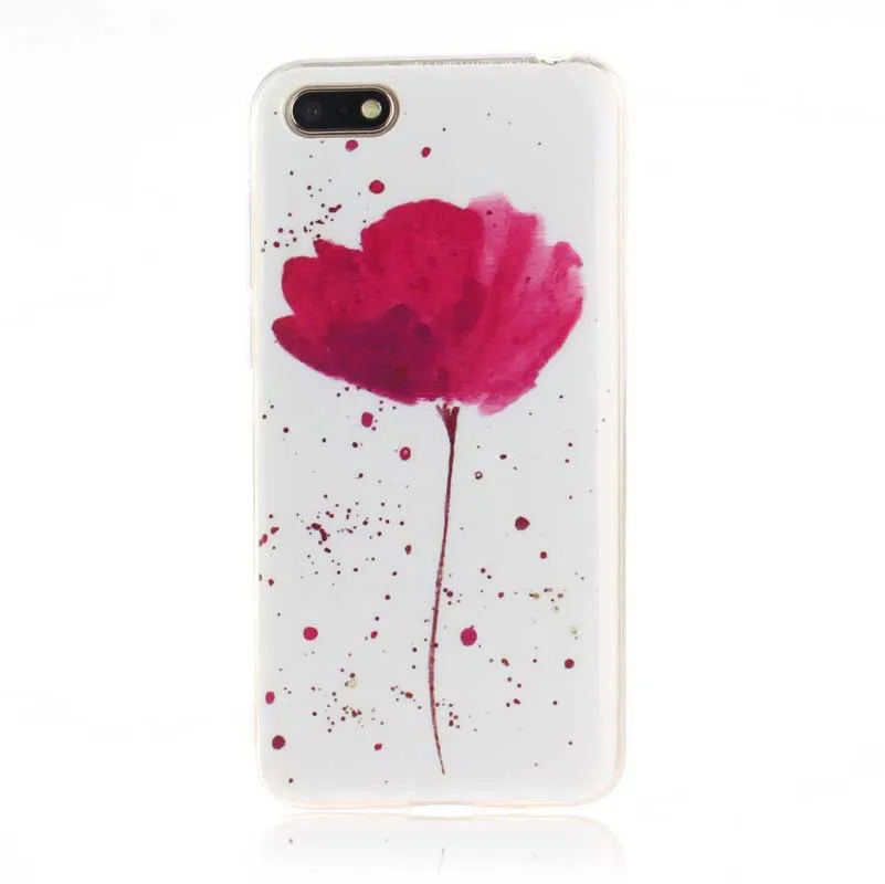 Fashion Tiger Lion Panda Soft Silicone Cell Phone Case For Huawei Y5 2018 Back Cover Honor 7A Mobile Shell Capa |