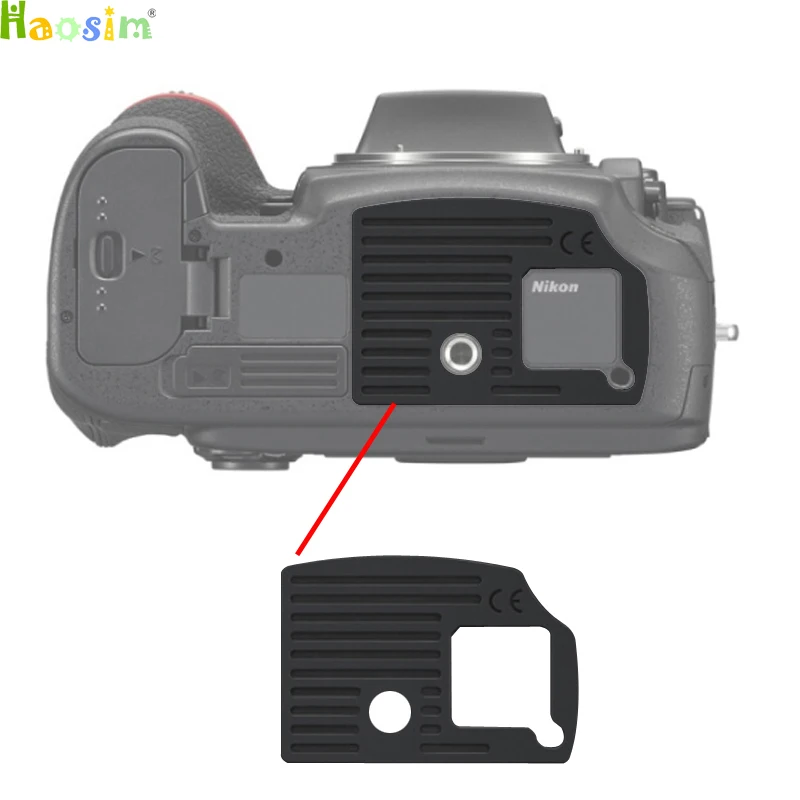 Для Nikon D800 D800E D810 нижний орнамент на заднюю панель резиновый колпачок Камера