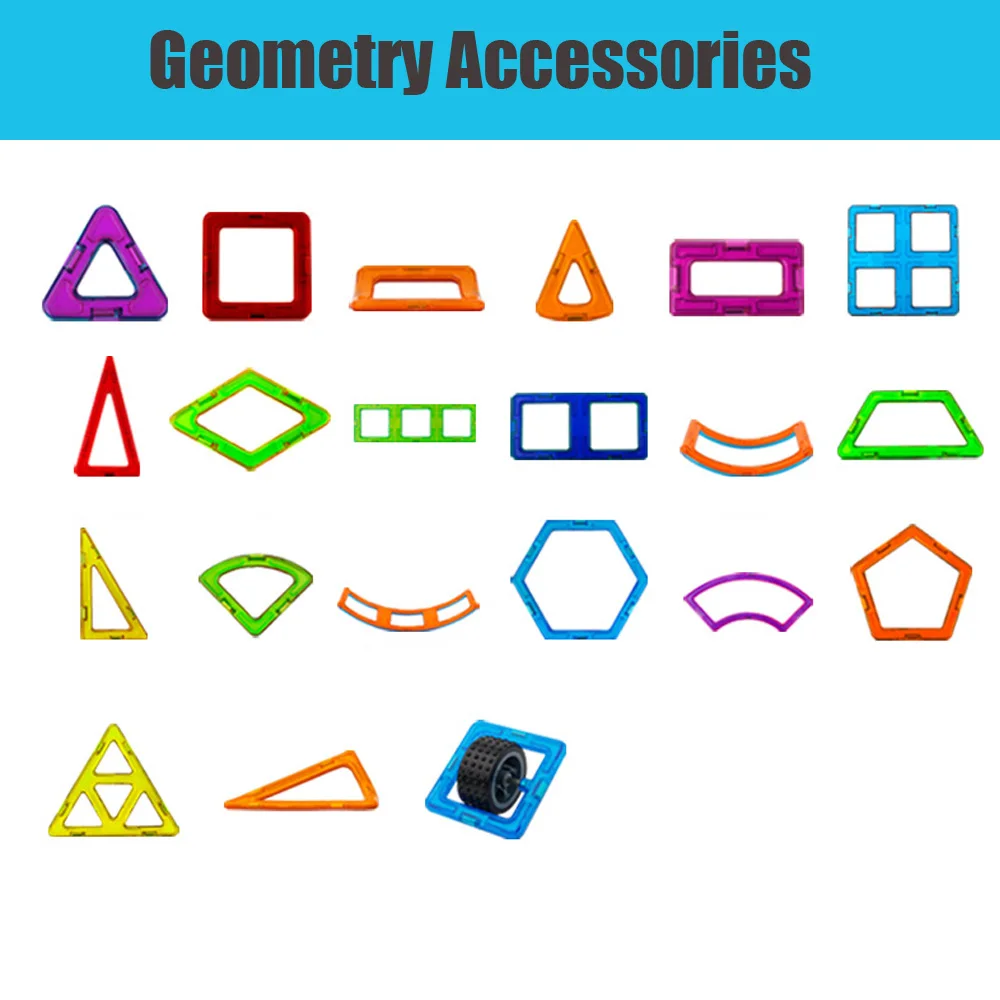

1PCS Big Size Magnetic Blocks DIY building single bricks parts accessory construct Magnet model Educational toys for Kids Gifts