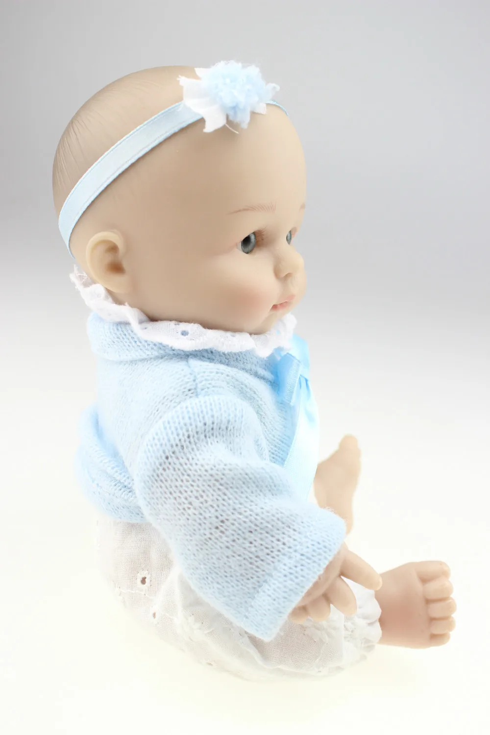 Миниатюрная двойная кукла милая маленькая силиконовая виниловая Babydoll детские