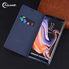 360 полный защитный флип-чехол-бумажник для Samsung Galaxy Note 9 Note9 N960F кожаный чехол для телефона противоударный чехол с держателем для карт