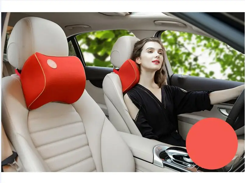 5 1 шт. Автомобильная подушка для шеи Защита авто подголовник Поддержка Подушка для автомобиля путешествия спальный автомобиль аксессуары пены памяти удобные - Название цвета: 5