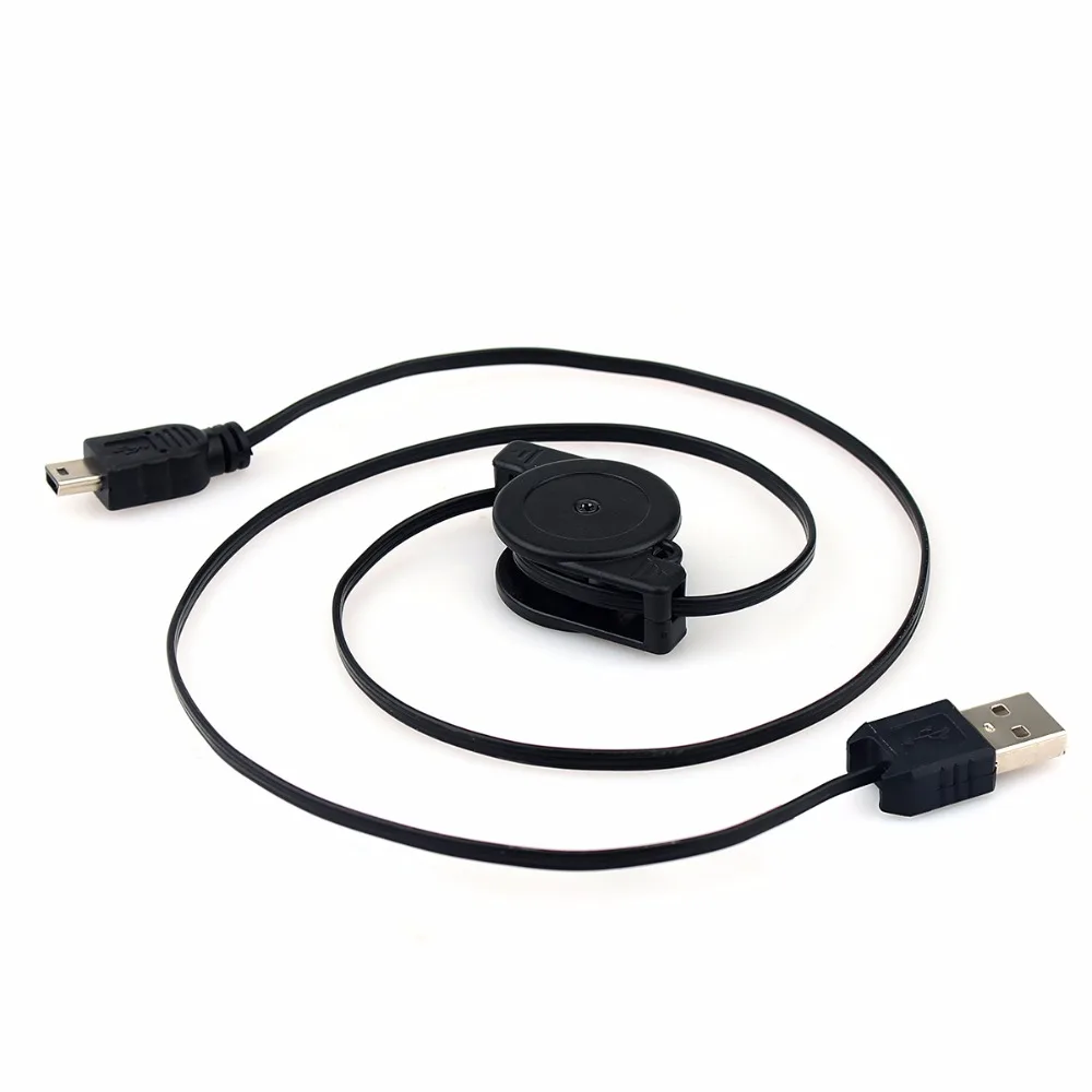 10 шт. мини USB кабель для зарядки 0 7 м выдвижной регулируемый беспроводной системы