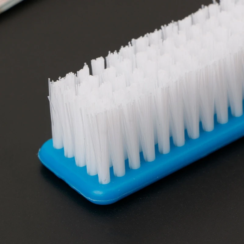 Nail Dust Scrub Plastic Brush For File Manicure Pedicure Tool Cleaning | Красота и здоровье