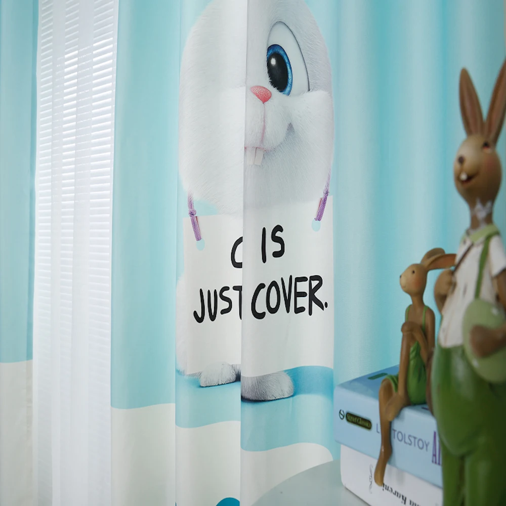 Сшитая на заказ 2x Штора для занавесок с люверсами детской комнаты окна тюля 200x260