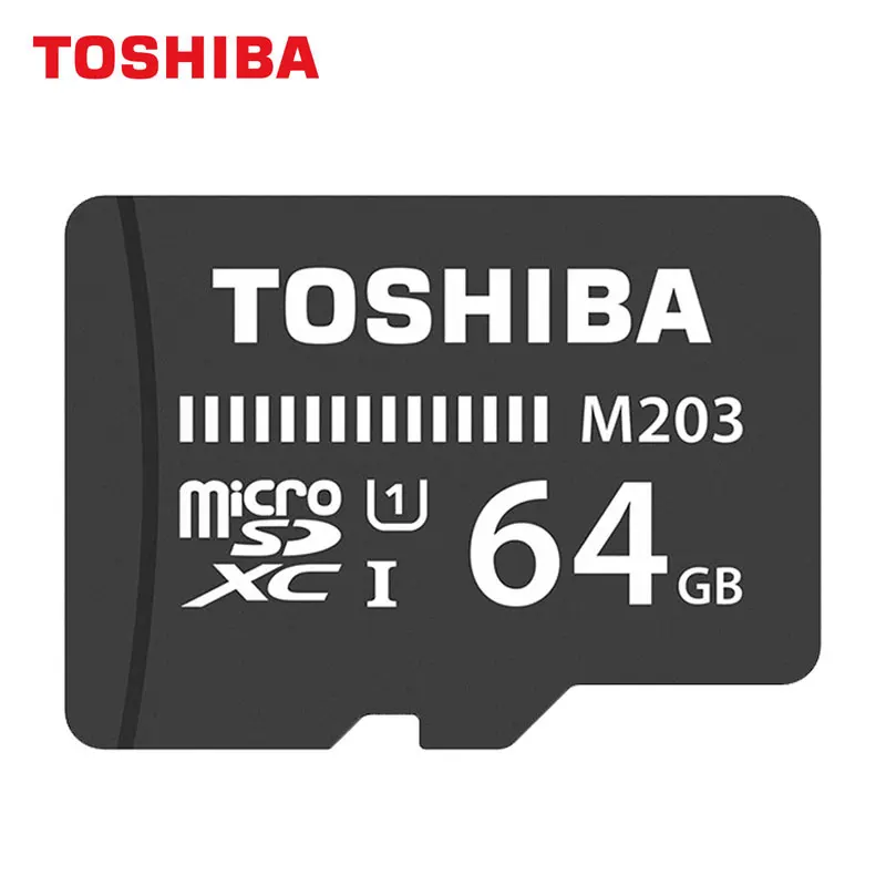TOSHIBA Micro SD карты M203 Class 10 16 GB 32 ГБ, 64 ГБ и 128 Гб карты памяти C10 Mini SD карты SDHC SDXC UHS-I TF карты для смартфона/ТВ