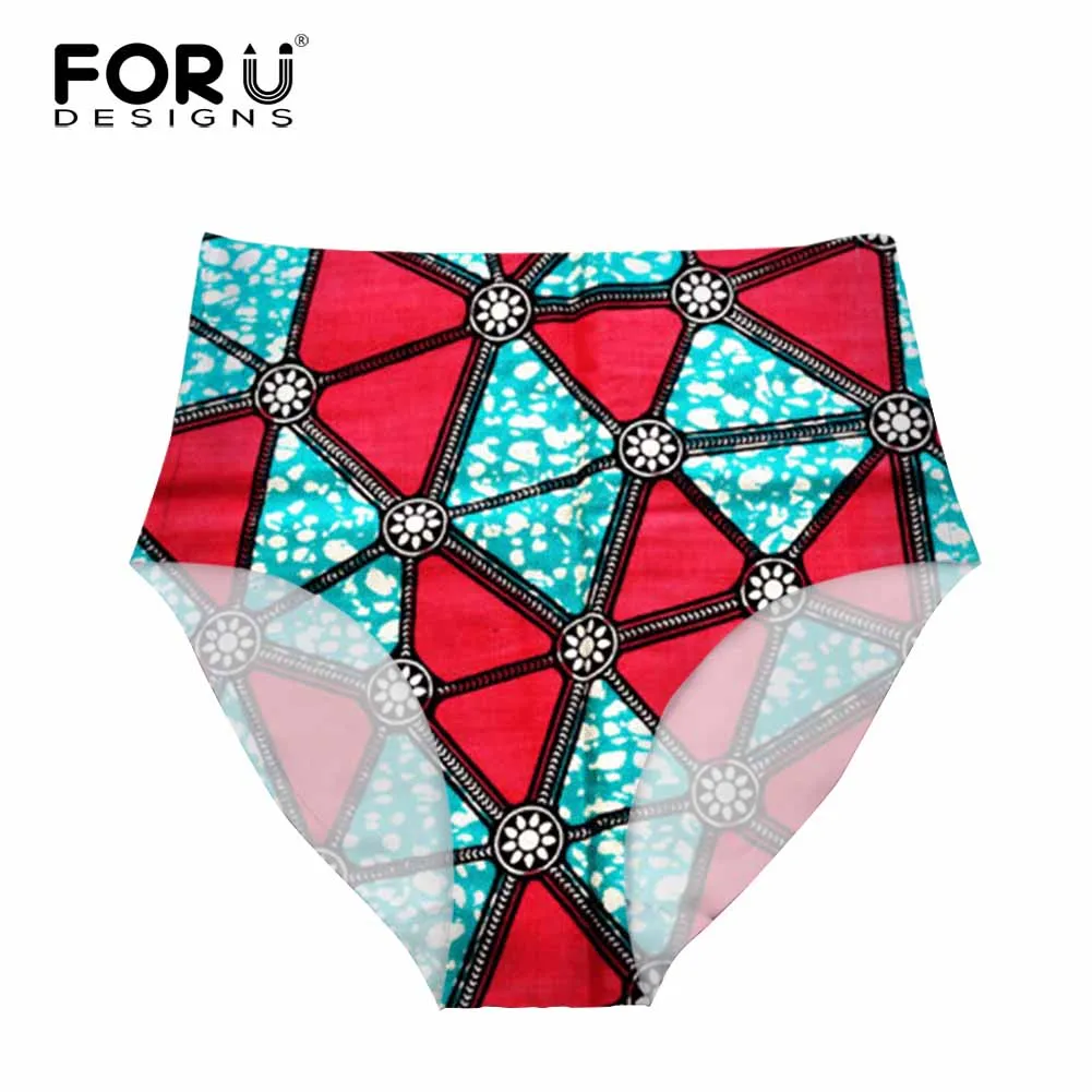 FORUDESIGNS трусы с высокой талией сексуальные африканские традиционные трусики