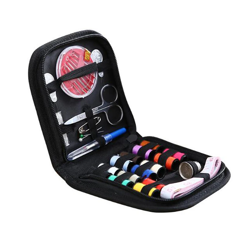 

10Pcs/set Sewing Box Kit Travelling Quilting Stitching Embroidery Sewing Needle Craft Sewing Kits With Case Mom Gifts