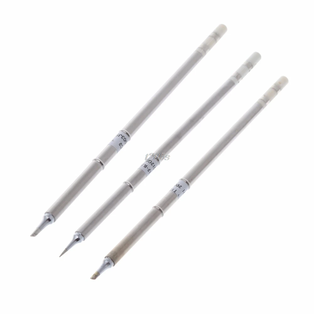 T12 BC2 ILS BCM2 железные наконечники для Хакко паяльник FX 951 95 припоя Советы Прямая