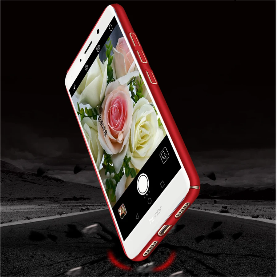 HOTSWEI For Huawei Honor 6X Case 5.5&quot SLIM Candy Color Frosted Hard PC Protective Cover Coque Phone Bag |
