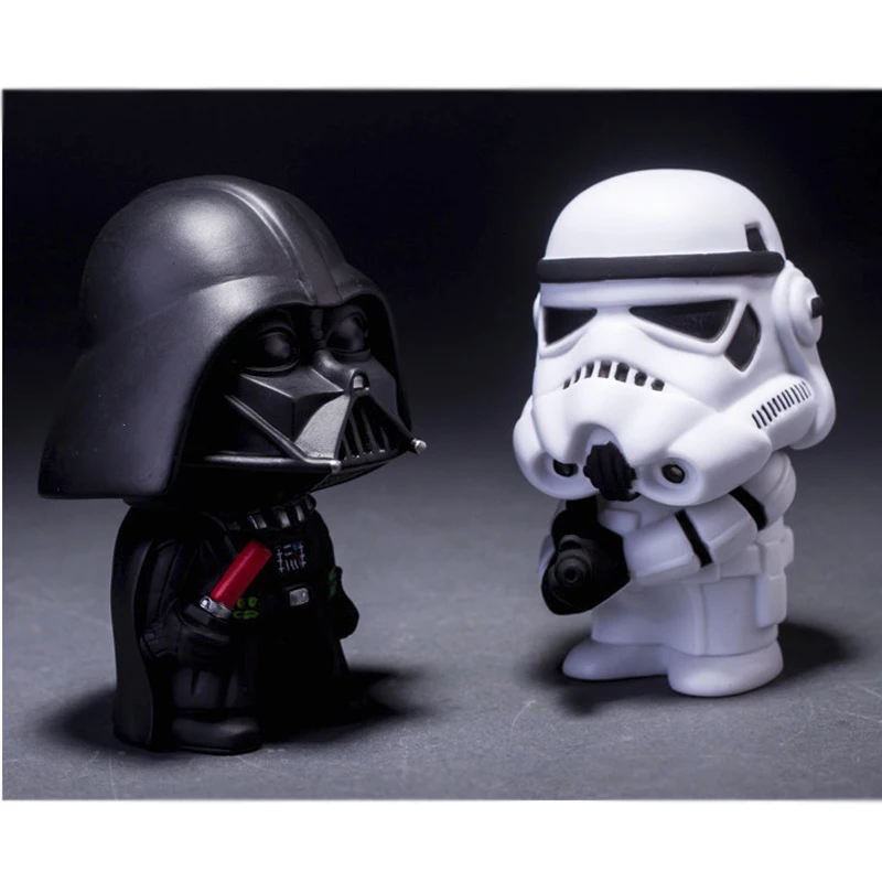 Новинка 2017 года с симпатичными машинками Украшения Звездные войны черный Дарт