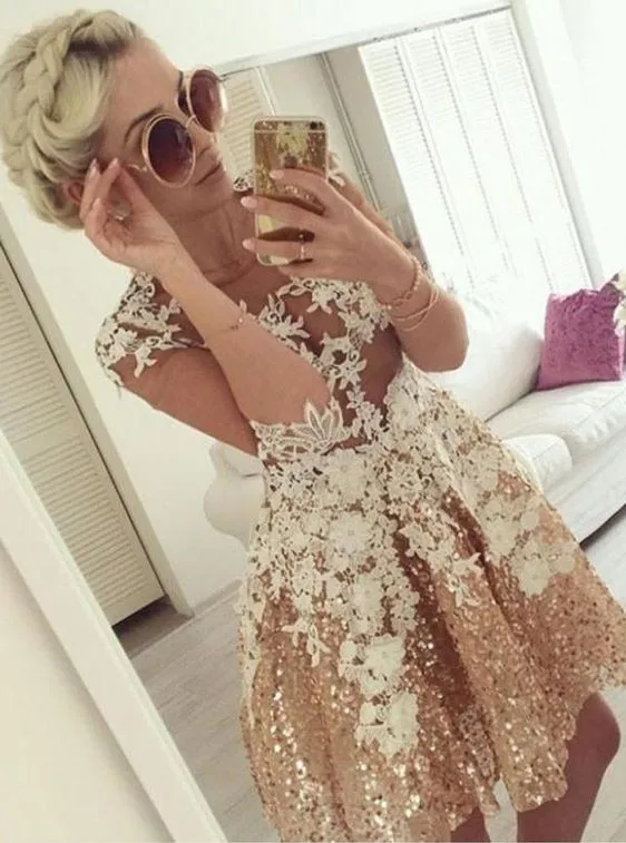 

Cocktail Homecoming Prom Evening Dresses 2022 Woman's Party Night Celebrity Formal Dresses Plus Size Short Dubai Arabic Dress