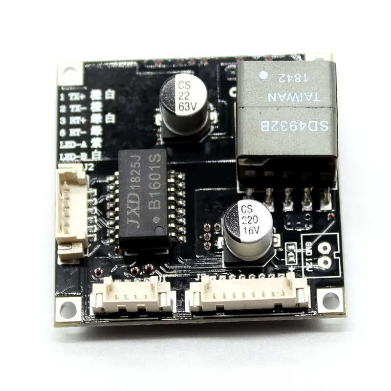 Вход 44 57 в cctv ip камера POE Модуль PCB плата выход DC 12 В для IPC с кабель|Аксессуары CCTV| |