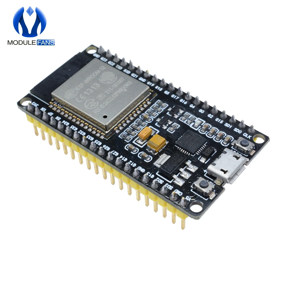 ESP32 ESP 32 Bluetooth двухъядерный CP2102 антенна макетная плата беспроводной WiFi RF Мощность