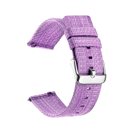 Type 3 purple Спортивный нейлоновый ремешок YUEDAER для Xiaomi Amazfit Bip Correa, аксессуары для умных часов, браслет 20 мм, ремешки для Amazfit Bip Band - Цвет: Type 3 purple