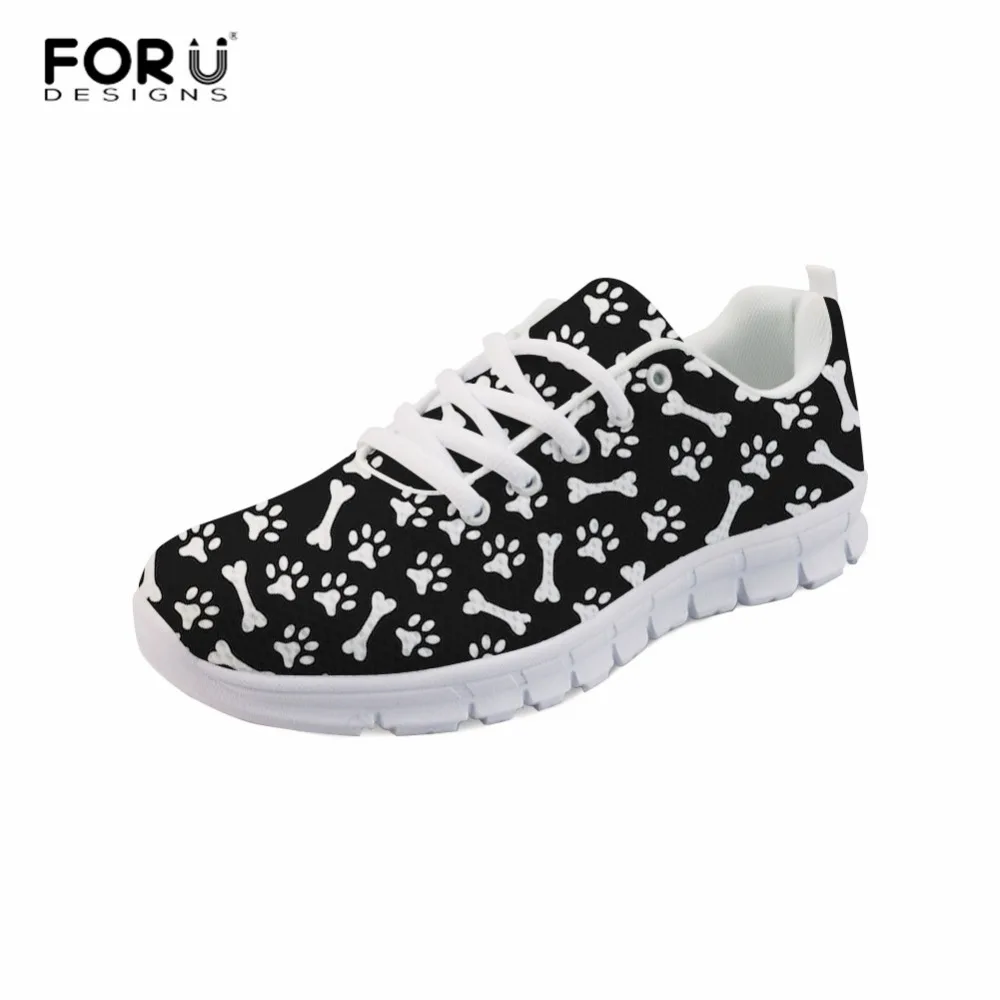 Женские кроссовки на плоской подошве FORUDESIGNS легкие дышащие из сетчатого