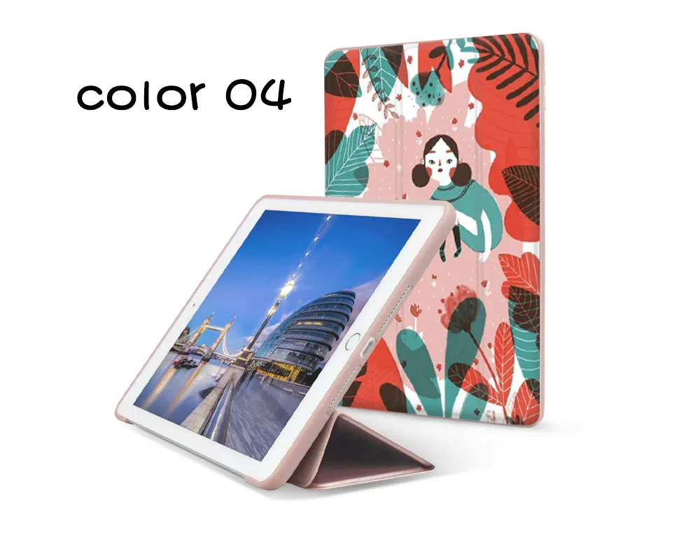 Без уход за кожей лица иллюстрация КИТ Обложка для iPad Pro 9,7 Air 3 10,5 11 мини-платье на возраст 2, 3, 4, 5, планшетный чехол Мягкая задняя крышка для iPad 9,7