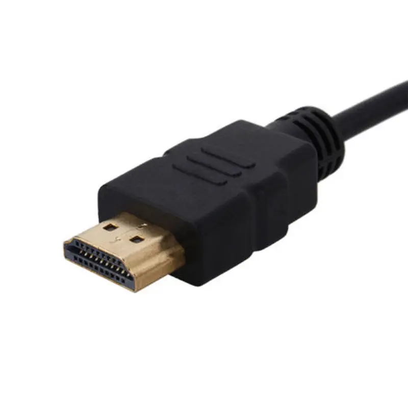 1 8 м HDMI папа к VGA Мужской передачи провода видео HDTV конвертер адаптер кабель для