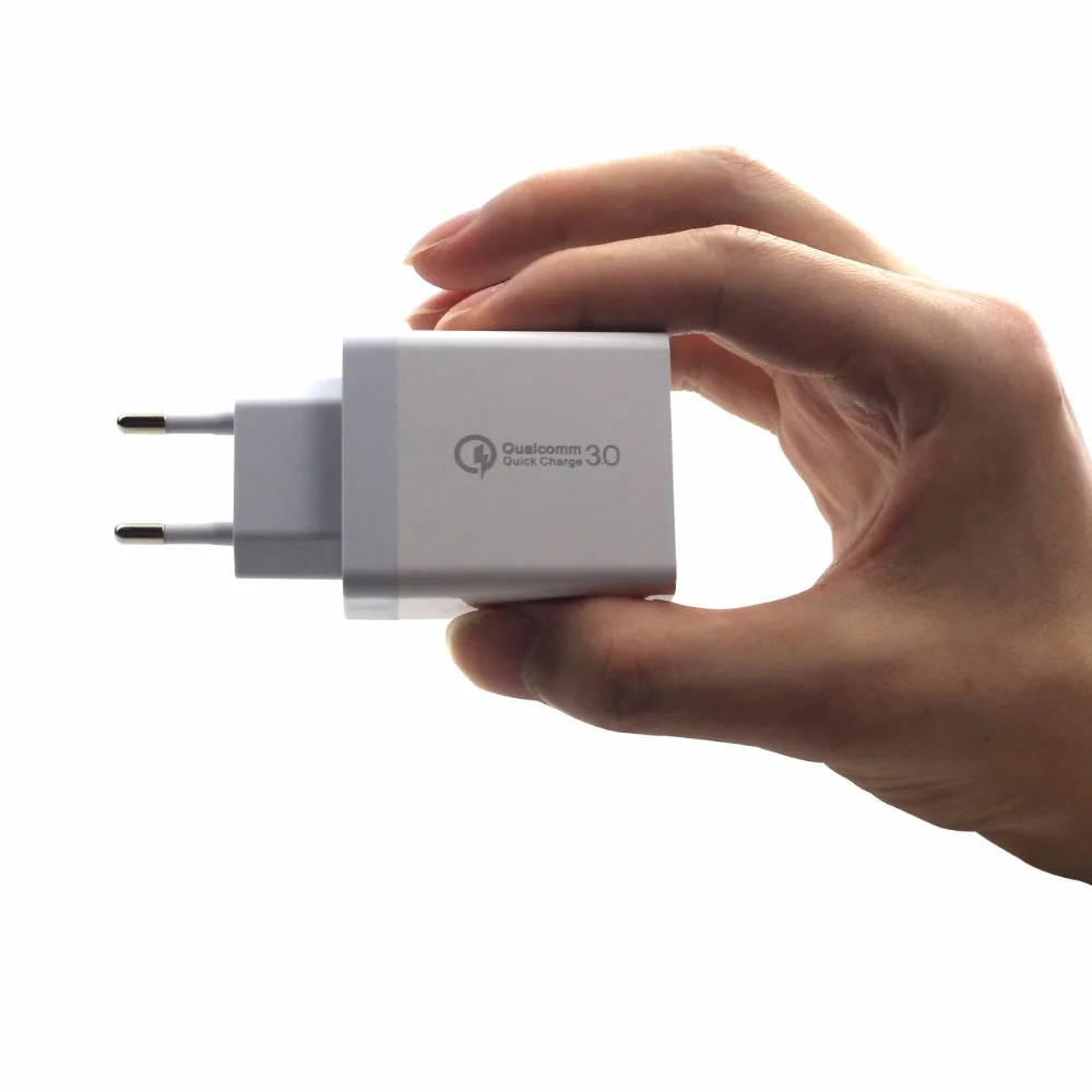 Multi USB Quick Charge 3 0 траве Зарядное устройство сетевой адаптер QC Быстрая зарядка для