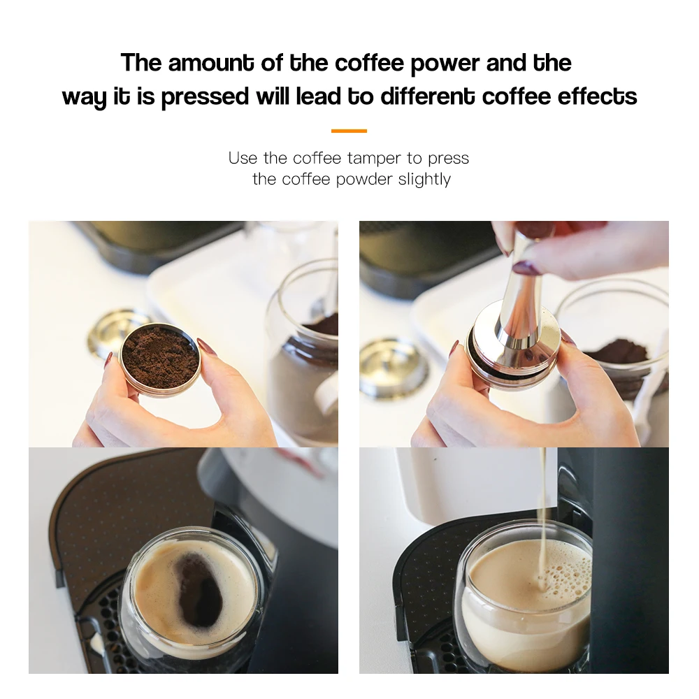 Кофейные фильтры из нержавеющей стали для Nespresso Vertuoline Plus & Delonghi ENV150 многоразовые