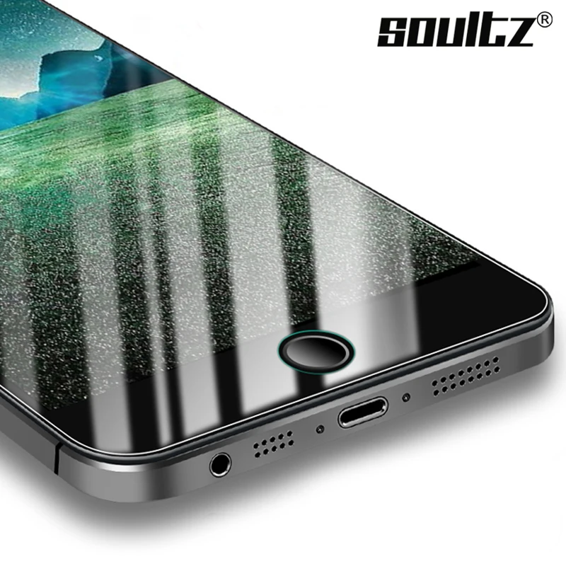 Защитное стекло Soultz 2.5D Edge для iPhone 5 5S Se закаленное Защитная пленка экрана |