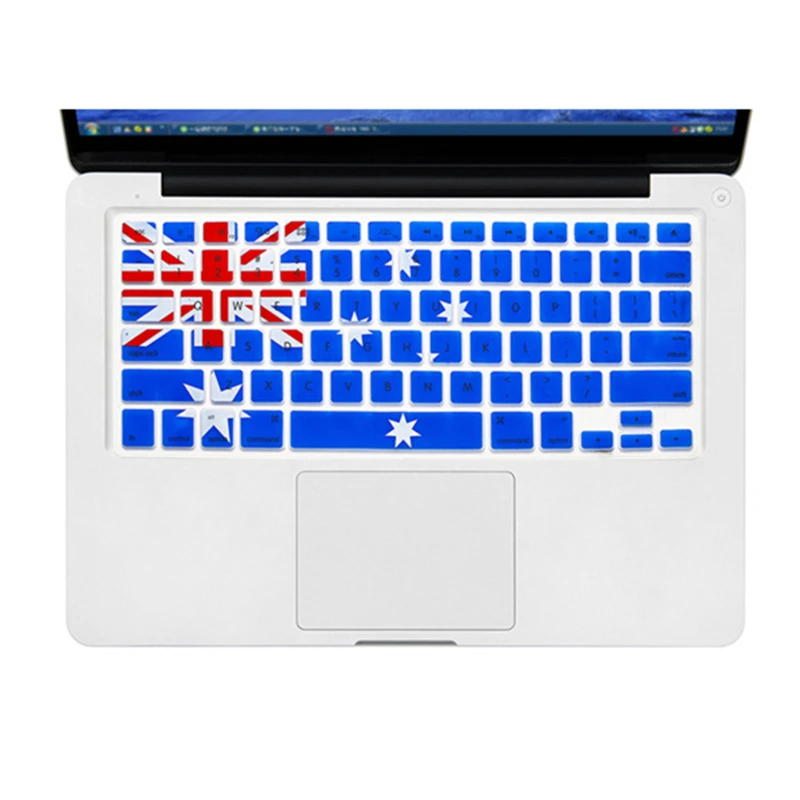 Версия Zimoon для США высокое качество США. CA. AU. UK. Чехол клавиатуры CHN Flag Macbook Air 13