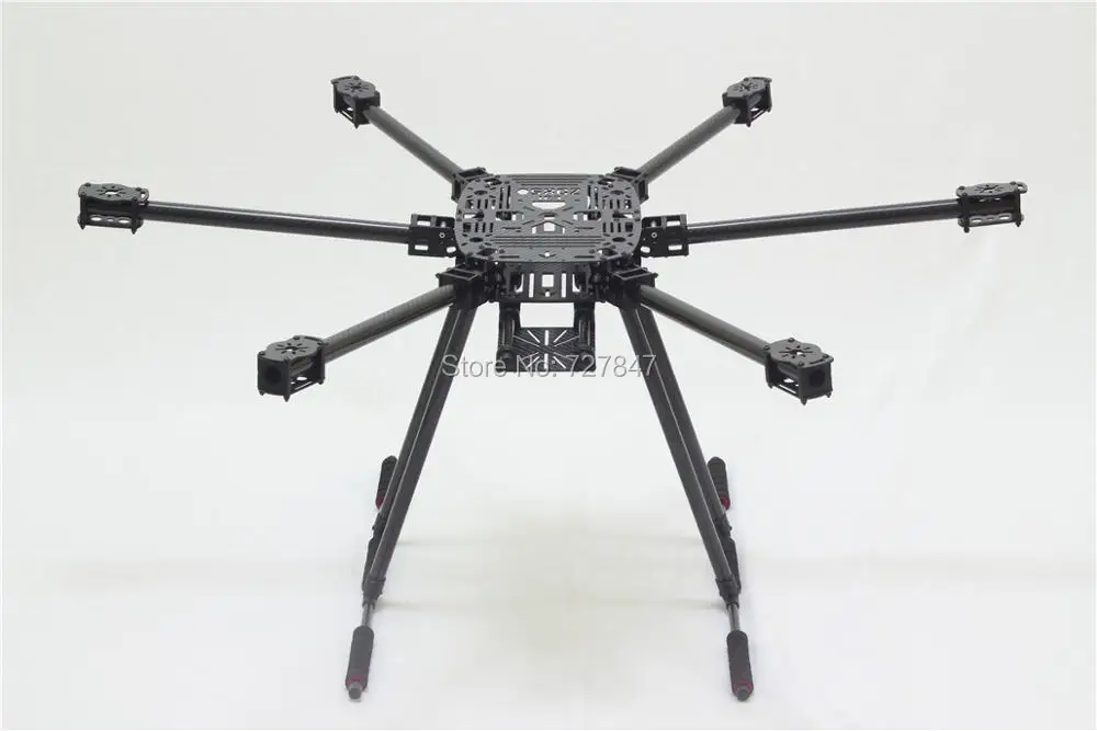 ZD850 полностью углеродное волокно 850 мм шестироторная рама PIX Pixhawk 2.4.8 летный комтрол 5010 360кв мотор 40А бесщеточный OPTO набор ESC
