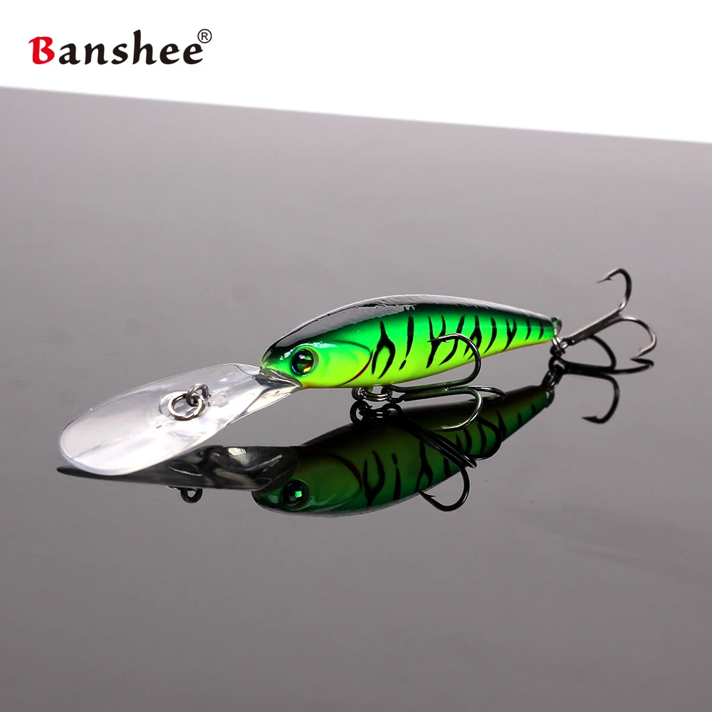 Banshee 65 мм 7 г блесна Джеркбейт рыболовная приманка погружающаяся воблер