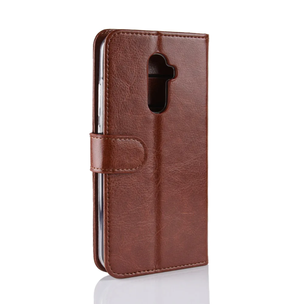 Hudossen для Oukitel U18 случае Роскошные Флип Кожа PU телефон случаях Coque книга Стиль стенд