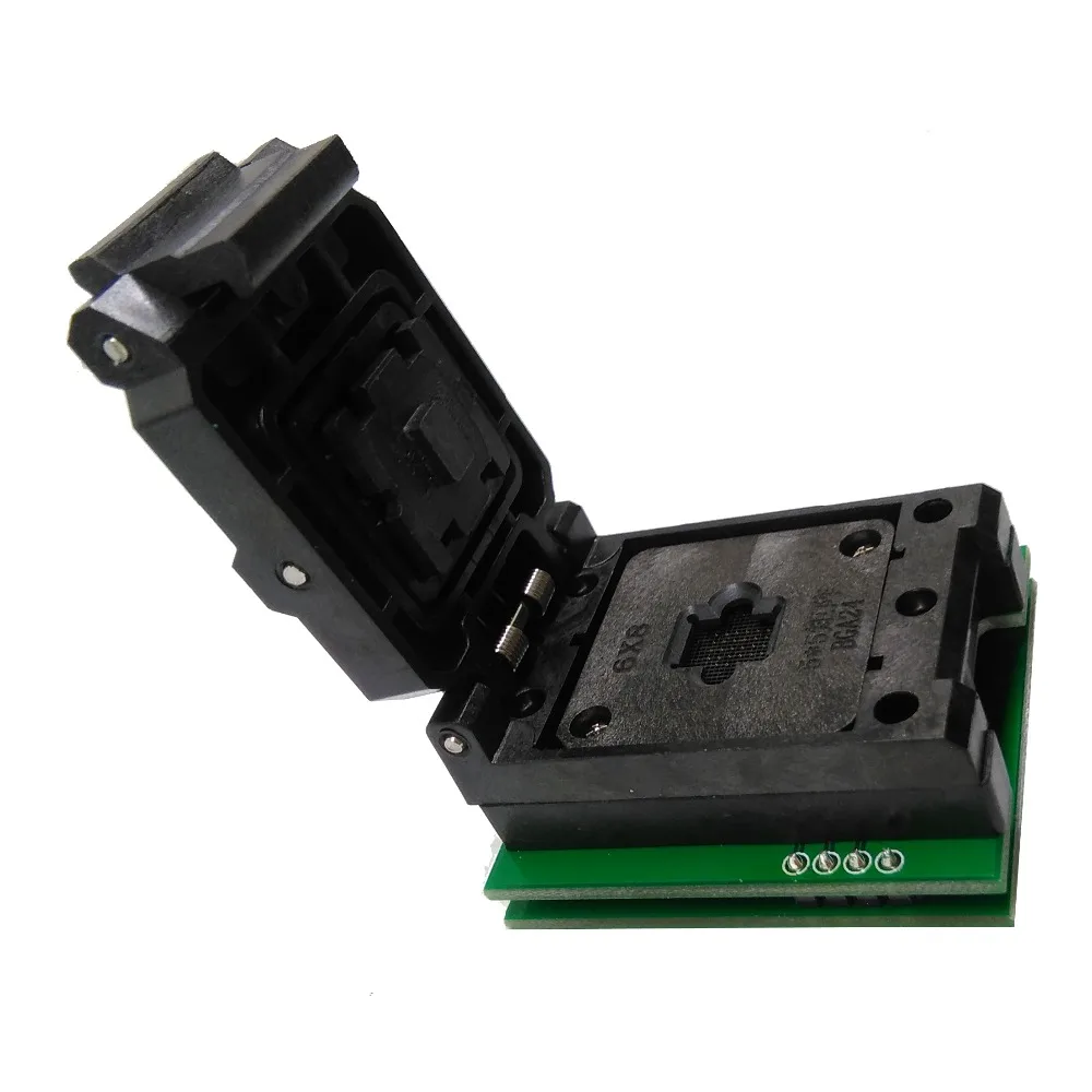 Программируемая розетка BGA24 К DIP8 1 0 мм размер IC 6*8 мм/тестовая IC/BGA24 до 8 двухплатная