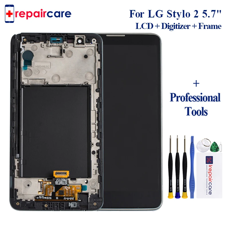 Для LG Stylus 2 LS775 K540 K520 F720S F720K F720L ЖК дисплей с сенсорным экраном дигитайзер в