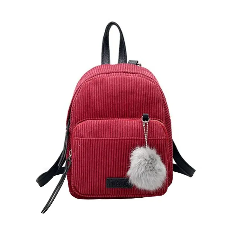 Мини женские рюкзаки однотонная модная школьная сумка для девочек-подростков