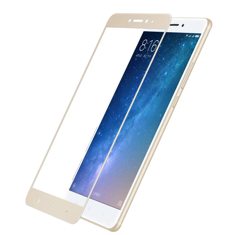 Закаленное стекло для Xiaomi Mi Max 2 Защита экрана Max2 6 44 дюйма полное покрытие