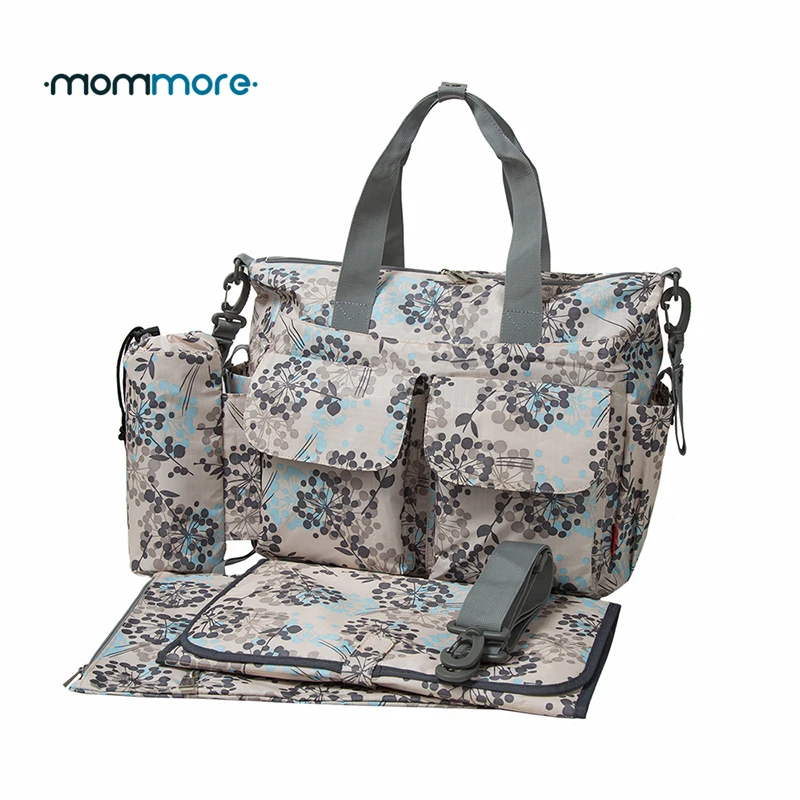 Mommore 5 шт. сумка из узорчатой ткани Deluxe дизайнерская для подгузников пеленка Сумка